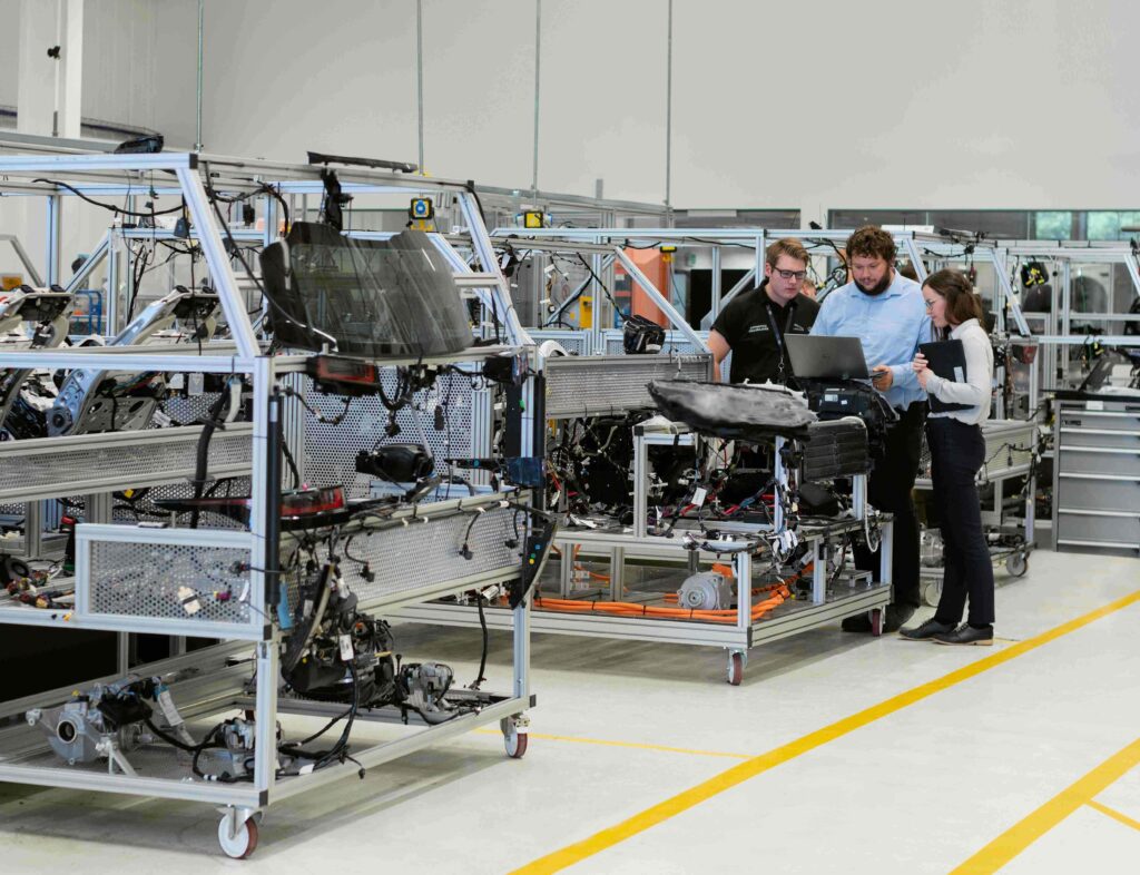 Photo of engineers working